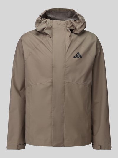 adidas Sportswear Funktionsjacke mit reflektierendem Logo-Detail Khaki 2