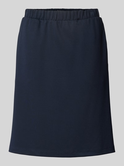 Tom Tailor Knielange rok met structuurmotief Marineblauw - 2