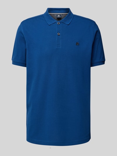 Lerros Poloshirt met labelstitching Blauw - 2