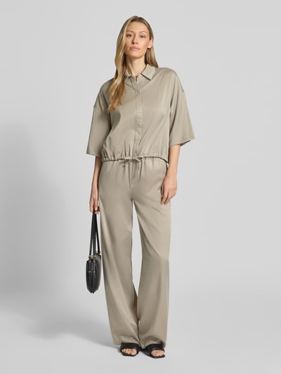 DRYKORN Wide Fit Stoffhose mit elastischem Bund Modell 'Consider' Hellgruen 1