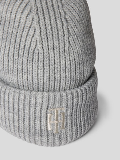 Tommy Hilfiger Mütze mit Logo-Stitching Mittelgrau Melange 2