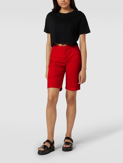 Christian Berg Woman Shorts mit Eingrifftaschen Rot 1