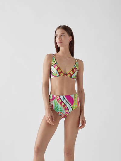 Etro Bikini mit Allover-Muster Rot 4