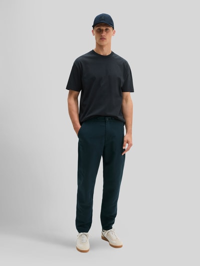 Marc O'Polo Loose Fit T-Shirt aus reiner Baumwolle Marine 1