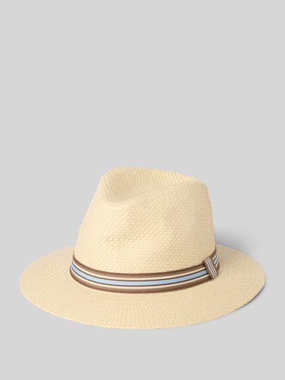 Müller Headwear Strohhut mit Hutband Camel 1