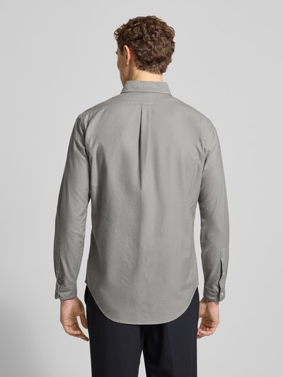 Polo Ralph Lauren Freizeithemd mit Knopfleiste Taupe 5