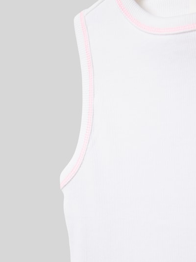 s.Oliver RED LABEL Tanktop mit Kontraststreifen Weiss 2