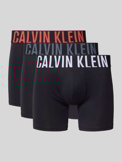 Calvin Klein Underwear Boxershort met elastische band in een set van 3 stuks Zwart - 1