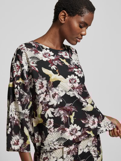 GUIDO MARIA KRETSCHMER WOMAN Blusenshirt mit 3/4-Ärmel Modell 'Orelia' Black 3