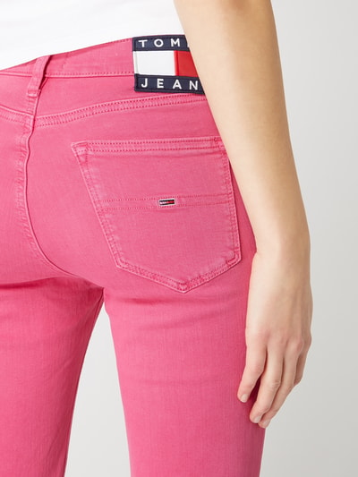 Tommy Jeans Jeansy o długości nad kostkę i kroju skinny fit z dodatkiem streczu  Mocnoróżowy 3