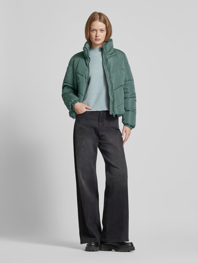 Vero Moda Boxy Fit Steppjacke mit Stehkragen Modell 'LIGARIO' Schilf 1