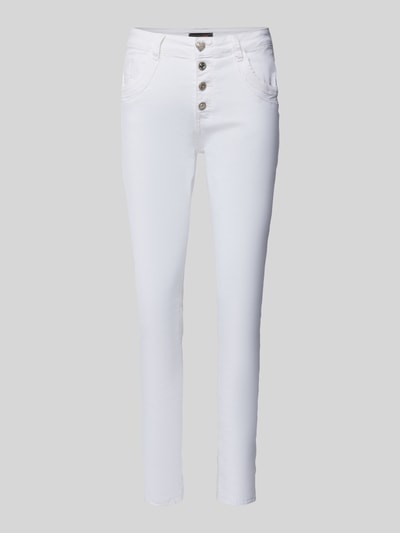 miss goodlife Jeansy o kroju slim fit z 5 kieszeniami Biały 2