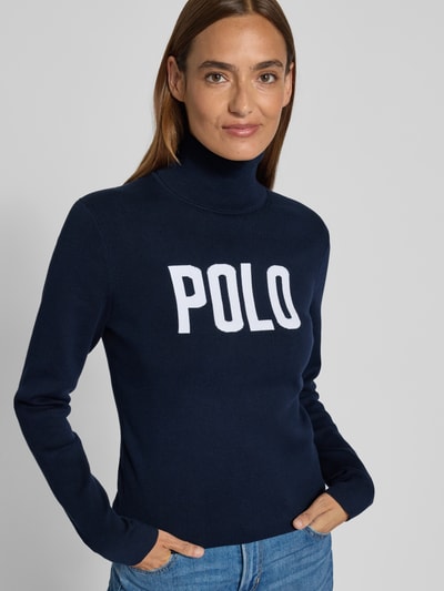 Polo Ralph Lauren Strickpullover mit Label-Print Marine 3