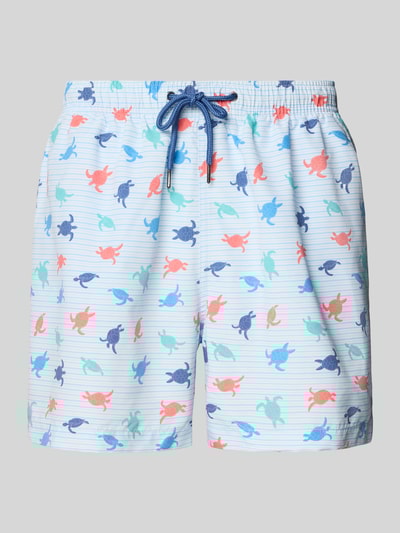 MCNEAL Badehose mit elastischem Bund Hellblau 1