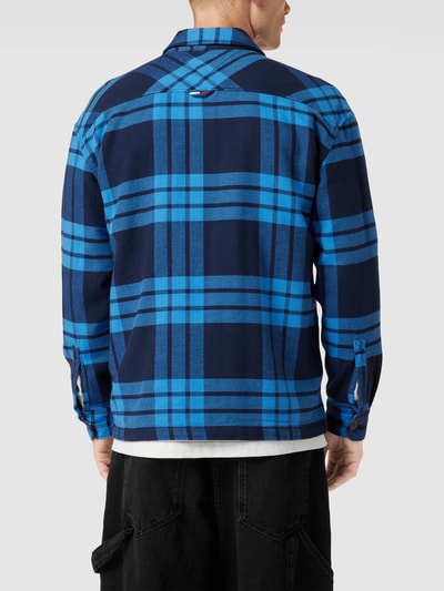 Tommy Jeans Kurtka koszulowa ze wzorem w szkocką kratę model ‘BUFFALO CHECK ZIP’ Błękitny 5