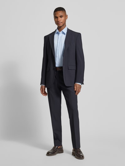 ETERNA Comfort Fit Business-Hemd aus Baumwolle mit Kentkragen Bleu 1