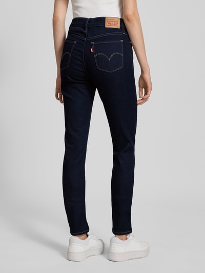 Levi's® 300 Shaping Skinny Fit Jeans im 5-Pocket-Design Dunkelblau 5