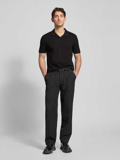 HUGO Poloshirt mit Reverskragen Modell 'Dimerspolo' Black 1