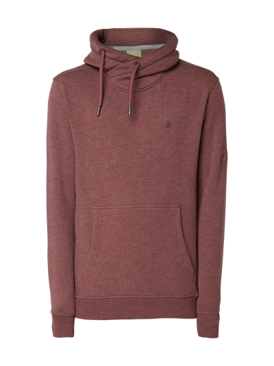 ALIFE & Kickin Hoodie mit Känguru-Tasche Bordeaux Melange 2