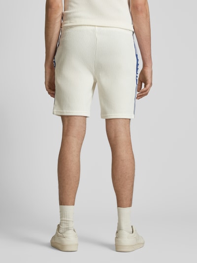 Ellesse Regular Fit Cordshorts mit Logo-Badge Modell 'TOMATRO' Offwhite 5