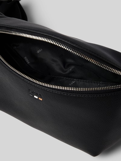 BOSS Heuptasje met label in reliëf, model 'RAY' Zwart - 5