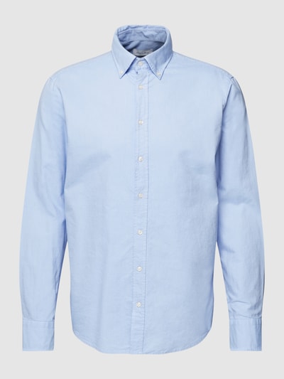 Christian Berg Men Regular Fit Business-Hemd mit Button-Down-Kragen Bleu 2