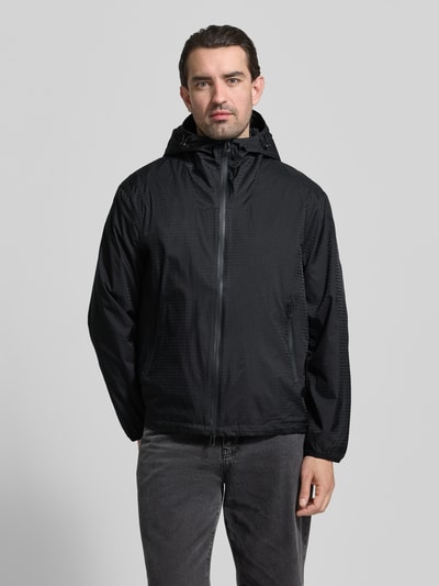 Emporio Armani Jacke mit Zweiwege-Reißverschluss Black 4