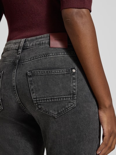 MOS MOSH Skinny fit jeans met ritszakken, model 'Bradford' Donkergrijs - 3