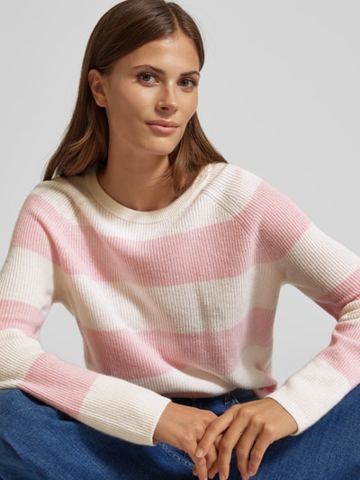 Fynch-Hatton Kaschmirpullover mit Raglanärmeln Rose 3