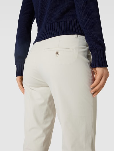 Raffaello Rossi Chino met persplooien, model 'Ute' Beige - 3