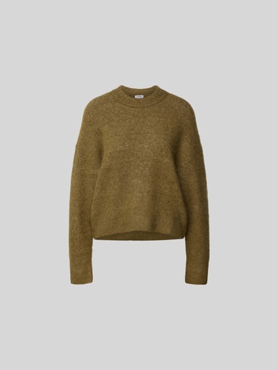 Filippa K Pullover mit gerippten Abschlüssen Khaki 2