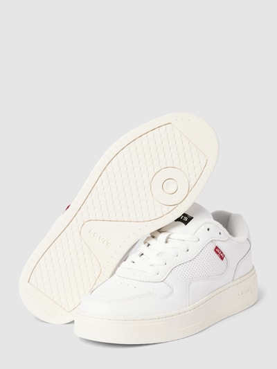 Levi’s® Acc. Sneakers met labeldetail Wit - 4