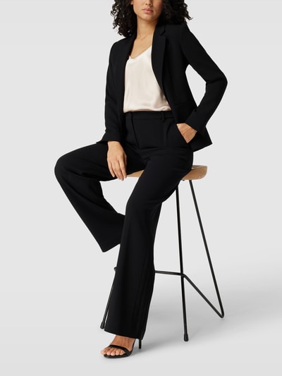 Max Mara Studio Blazer met reverskraag, model 'REFOLO' Zwart - 1