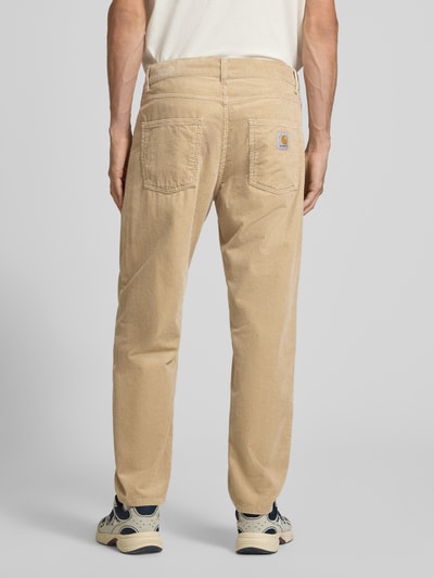 Carhartt Work In Progress Straight Fit Hose aus reiner Baumwolle in Cord-Optik Beige 5