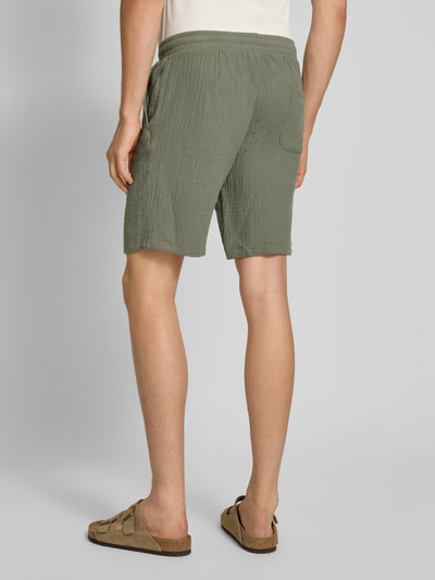 Jack & Jones Regular Fit Shorts mit elastischem Bund Modell 'JAIDEN' Schilf 5