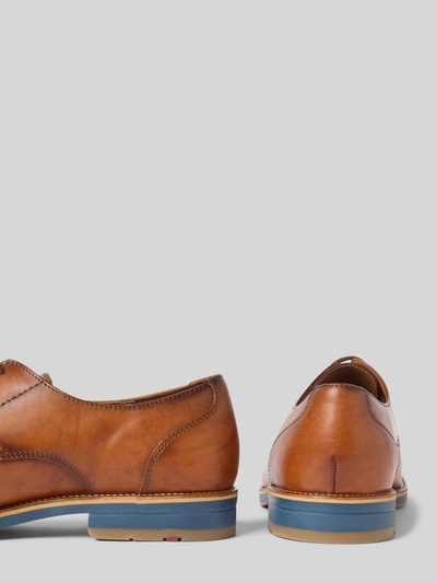 Lloyd Leren derbyschoenen met siernaden Lichtbruin - 2