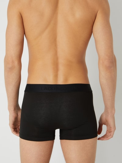 Lacoste Trunks mit Stretch-Anteil im 3er-Pack  Black 4