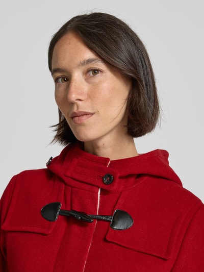Gil Bret Dufflecoat mit Kaschmir-Anteil Rot 3