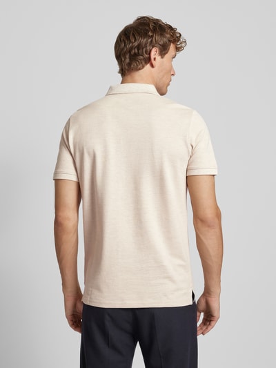 Tom Tailor Regular fit poloshirt met logostitching Ecru - 5