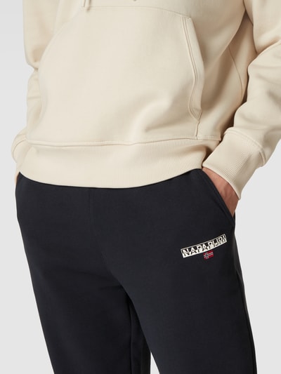 Napapijri Sweatpants mit Label-Detail Modell 'ICE' Black 3