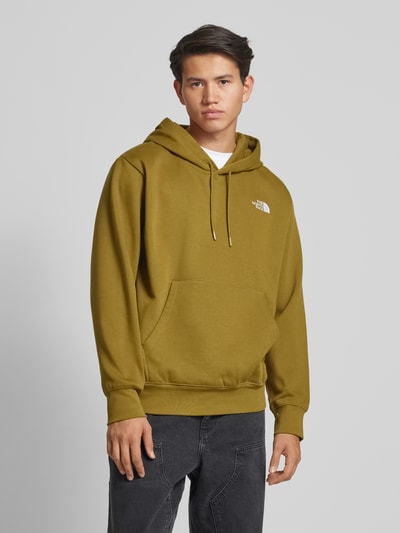 The North Face Hoodie mit Label-Stitching Modell 'ESSENTIAL' Khaki 4