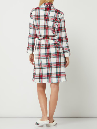 Lauren Ralph Lauren Bademantel mit Tartan-Karo  Rot 4