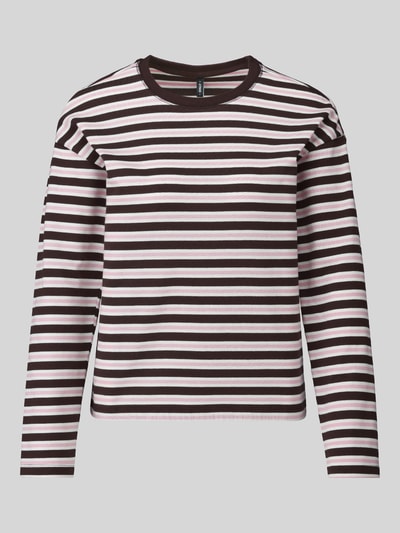 ONLY Boxy Fit Langarmshirt aus reiner Baumwolle Modell 'SOPH' Rosa 2