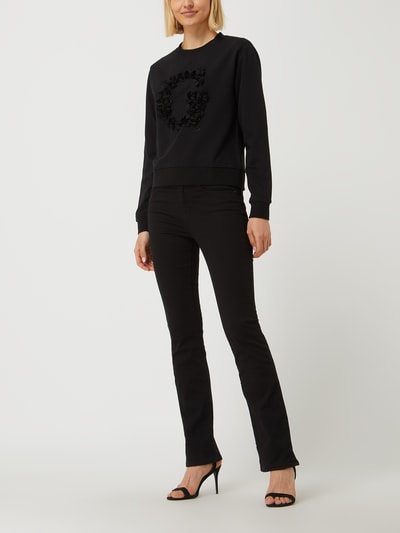 Guess Sweatshirt mit Logo Modell 'Ariadna'  Black 1