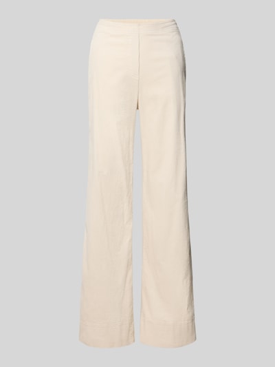 OPUS Cordhose mit Gesäßtasche Modell 'Mileni cargo' Ecru 2