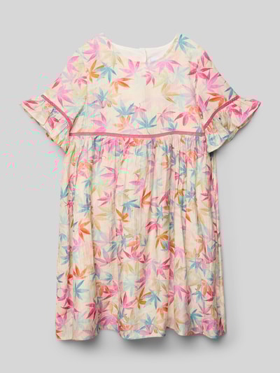 Happy Girls Kleid mit Rundhalsausschnitt Stein 1