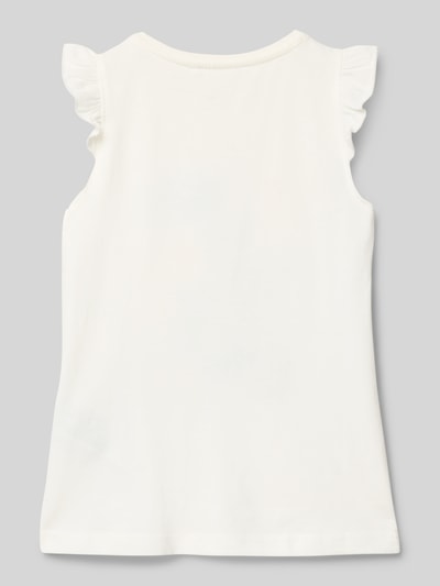 Blue Seven Tanktop mit Motiv-Details Offwhite 3