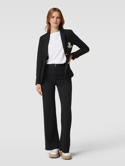 Lauren Ralph Lauren Blazer met labeldetail, model 'ANFISA' Zwart - 1