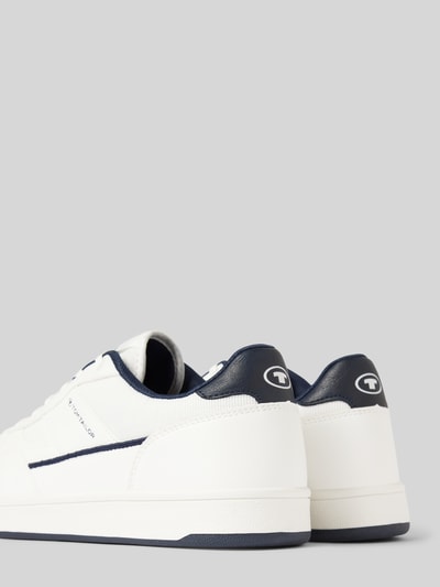 Tom Tailor Sneaker mit Label-Schriftzug Modell 'Basket Logo' Weiss 2