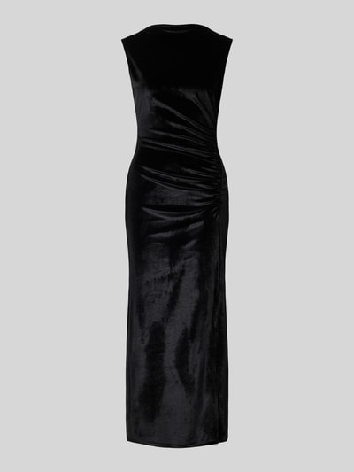 GUIDO MARIA KRETSCHMER WOMAN Cocktailkleid mit Raffungen und Gehschlitz Modell 'Felicitas' Black 2